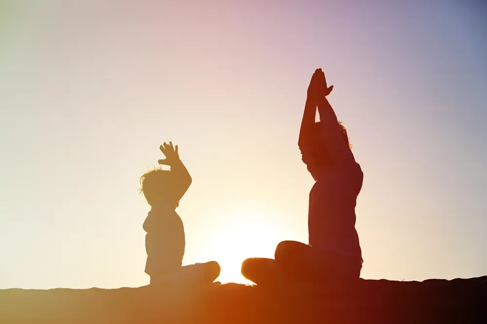 Yoga Parent  Enfant  Les enfants a l’honneur ! 